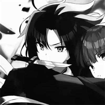 高质量黑白动漫情头