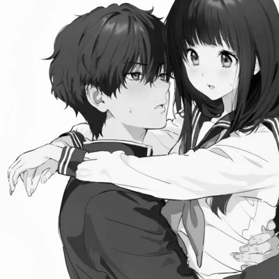 高质量黑白动漫情头