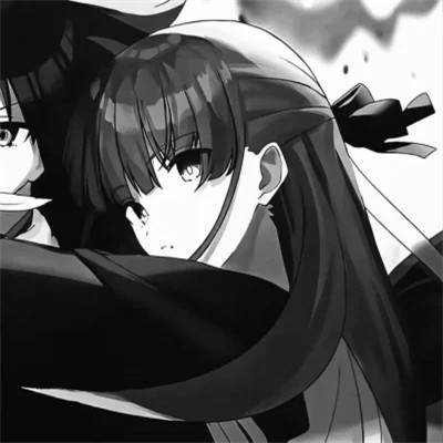 高质量黑白动漫情头