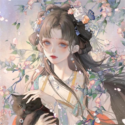 唯美古风女生仙气动漫头像