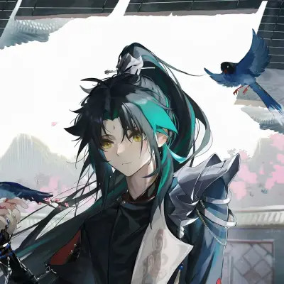 帅气男生头像动漫古风