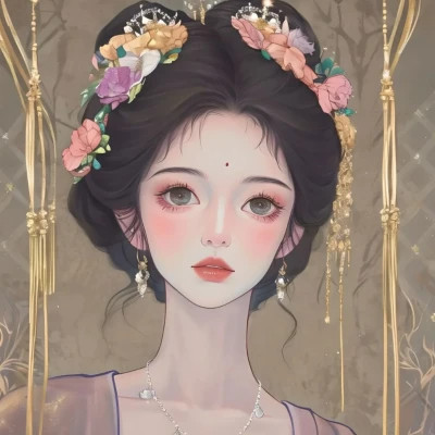 2025最新微信手绘女生头像