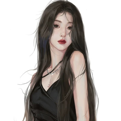 2025最新微信手绘女生头像