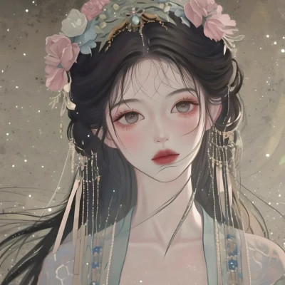 2025最新微信手绘女生头像