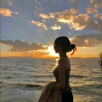 头像女2025最新款背影高级感