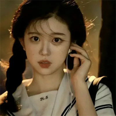 温柔清新意境氛围感女头