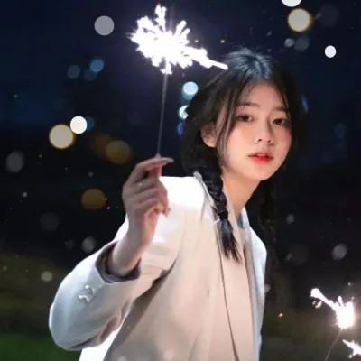 温柔清新意境氛围感女头