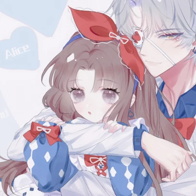 又甜又欲的情侣头像动漫