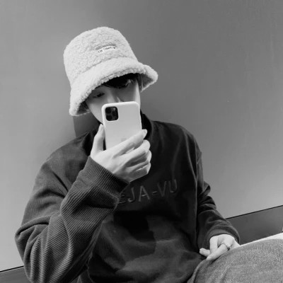 黑白男生专用头像图片
