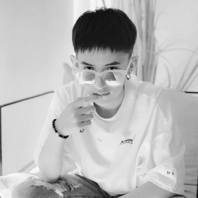 黑白男生专用头像图片