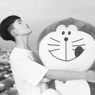 黑白男生专用头像图片