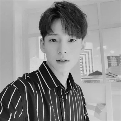 黑白男生专用头像图片