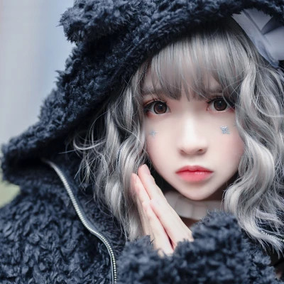 可爱超级少女心的头像软妹真人