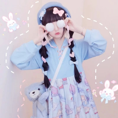 可爱超级少女心的头像软妹真人
