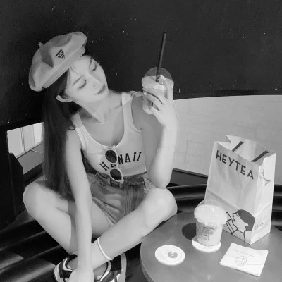 黑白闺蜜头像真人