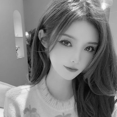 二人真人黑白闺蜜头像