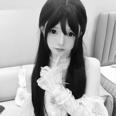 黑白真人闺蜜头像二人