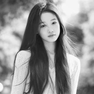 黑白真人闺蜜头像二人