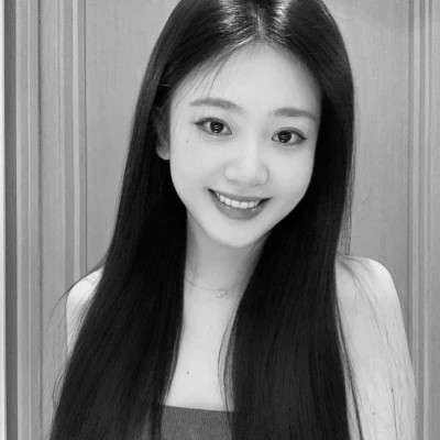女生头像闺蜜真人黑白