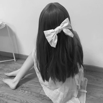 女生头像闺蜜真人黑白
