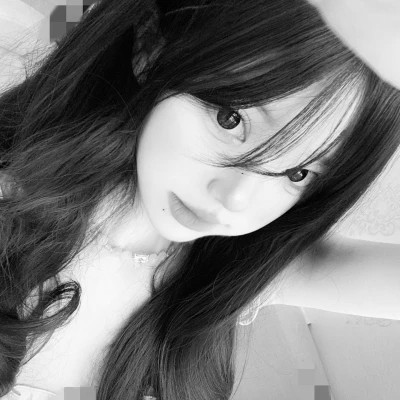 女生头像闺蜜真人黑白