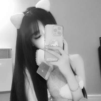 女生头像闺蜜真人黑白