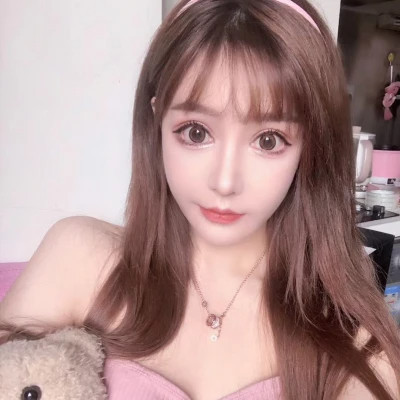 唯美真人闺蜜头像