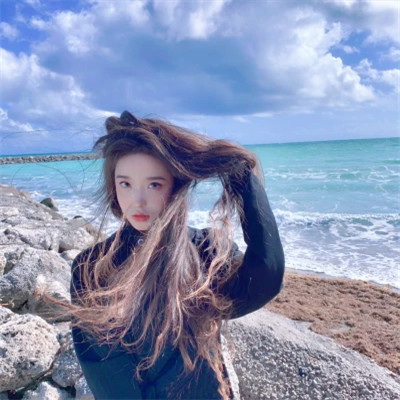 唯美真人闺蜜头像