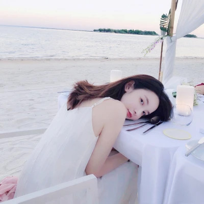 唯美真人闺蜜头像