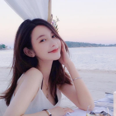 唯美真人闺蜜头像
