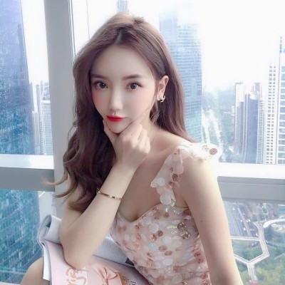 唯美真人闺蜜头像