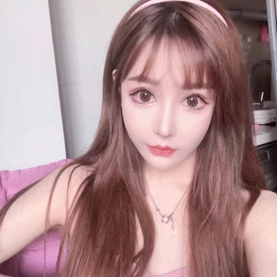 唯美真人闺蜜头像