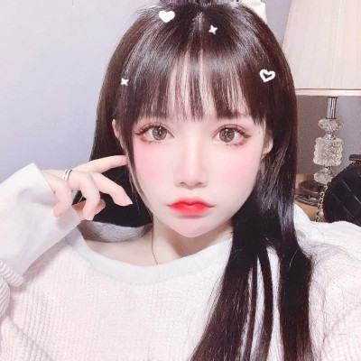 唯美真人闺蜜头像