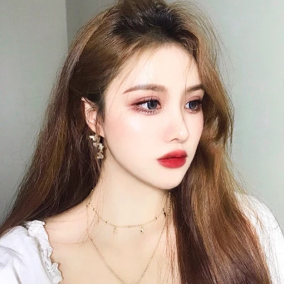 唯美真人闺蜜头像
