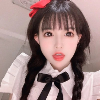 唯美真人闺蜜头像