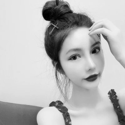 3人闺蜜头像真人黑白
