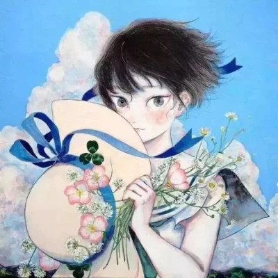 三人闺蜜头像一左一右一中