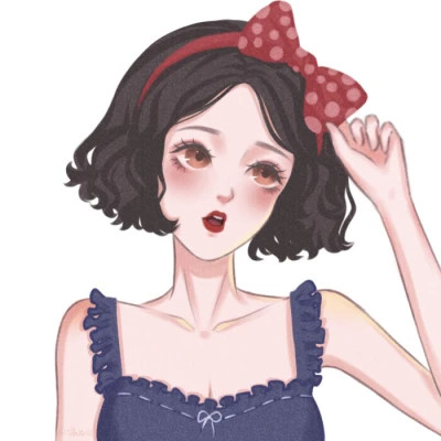三人闺蜜头像一左一右一中