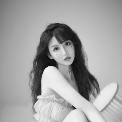 闺蜜头像黑白四人真人女