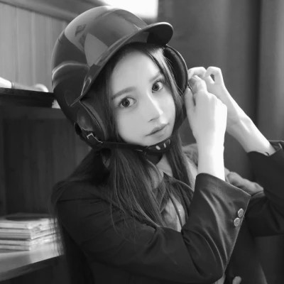 闺蜜头像黑白四人真人女