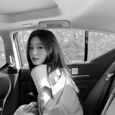 闺蜜头像黑白四人真人女