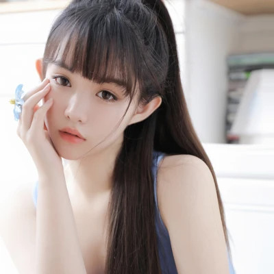 颜值超高的女生头像真人