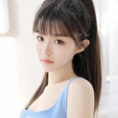 颜值超高的女生头像真人