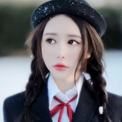 2025永久不换的头像真人女