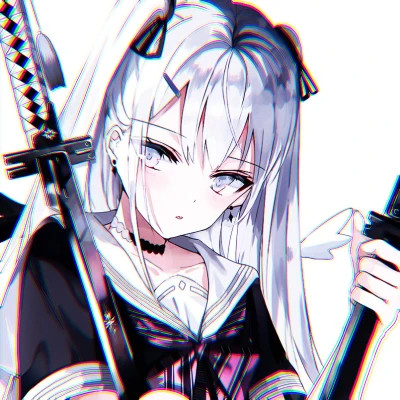 霸气的酷酷动漫女生头像