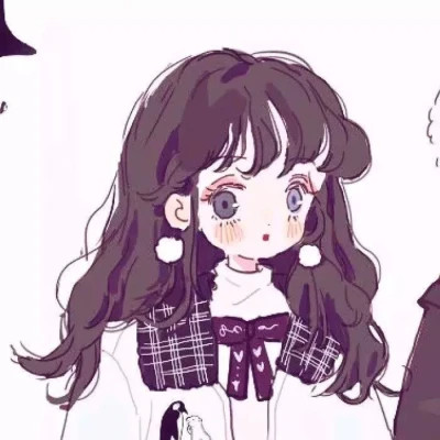 抖音最火的情侣头像漫画