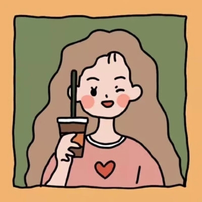 抖音最火的情侣头像漫画