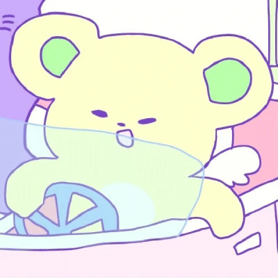 情侣头像卡通呆萌可爱