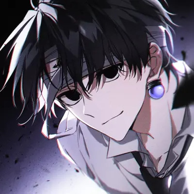 帅气高冷男生动漫头像