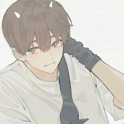 男生帅气头像二次元